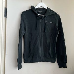 Emporio Armani Dark Green Vespa Hoodie NWOT